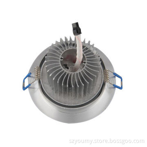 7x1W LED Recessed Downlight, 630lm, 100-240V, with CE and RoHS Marks, 2 Years Warranty